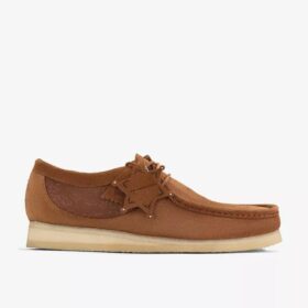 Andersson Bell X Wallabee : broderie beige