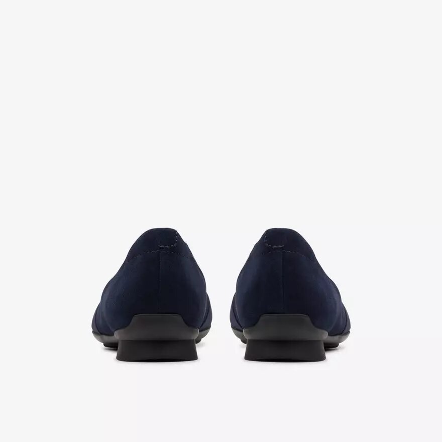 Ballerines Jazmynn Gem en daim bleu marine pour femme Ballerines Jazmynn Gem en daim bleu marine pour femme