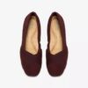 Ballerines Jazmynn Gem en daim merlot pour femme Ballerines Jazmynn Gem en daim merlot pour femme