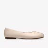 Ballerines Livia Lily en cuir crème pour femme Ballerines Livia Lily en cuir crème pour femme
