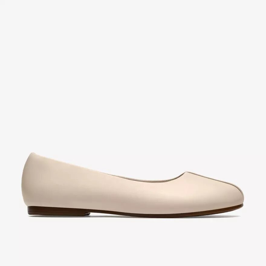 Ballerines Livia Lily en cuir crème pour femme Ballerines Livia Lily en cuir crème pour femme