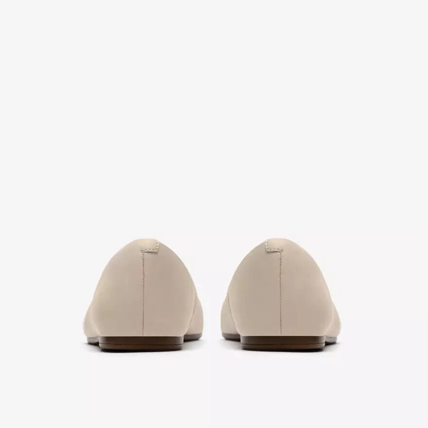 Ballerines Livia Lily en cuir crème pour femme Ballerines Livia Lily en cuir crème pour femme