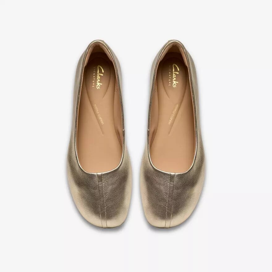 Ballerines Livia Lily Soft Gold pour femme Ballerines Livia Lily Soft Gold pour femme
