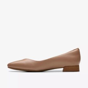 Ballerines Natalyn Wish en cuir beige chaud pour femme