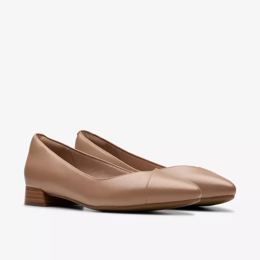 Ballerines Natalyn Wish en cuir beige chaud pour femme Ballerines Natalyn Wish en cuir beige chaud pour femme