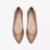 Ballerines Natalyn Wish en cuir beige chaud pour femme Ballerines Natalyn Wish en cuir beige chaud pour femme