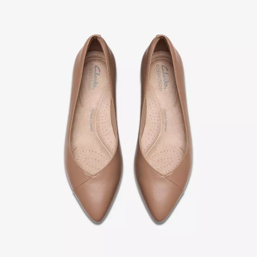 Ballerines Natalyn Wish en cuir beige chaud pour femme Ballerines Natalyn Wish en cuir beige chaud pour femme