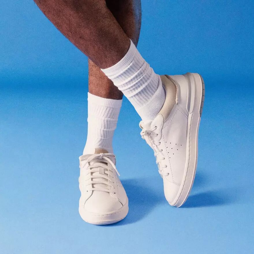 Baskets Courtlite 2 Run en cuir blanc pour homme Baskets Courtlite 2 Run en cuir blanc pour homme