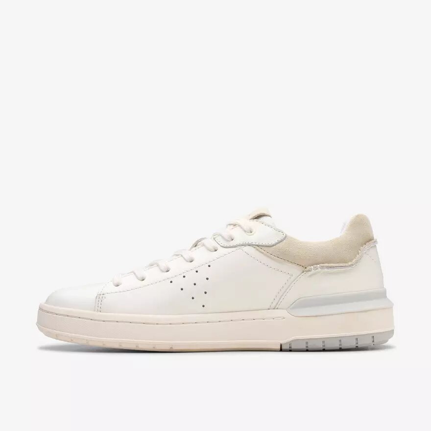 Baskets Courtlite 2 Run en cuir blanc pour homme Baskets Courtlite 2 Run en cuir blanc pour homme