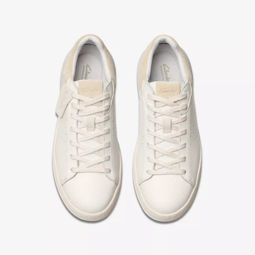 Baskets Courtlite 2 Run en cuir blanc pour homme Baskets Courtlite 2 Run en cuir blanc pour homme