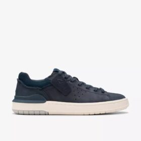 Baskets Courtlite 2 Run pour homme en nubuck bleu marine