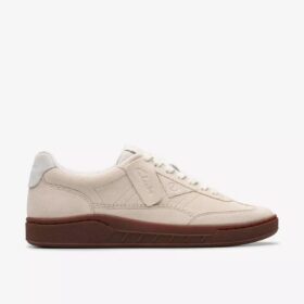Baskets Craft Rally Ace pour homme en daim blanc cassé