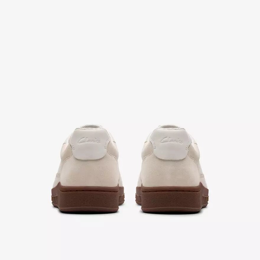 Baskets Craft Rally Ace pour homme en daim blanc cassé Baskets Craft Rally Ace pour homme en daim blanc cassé