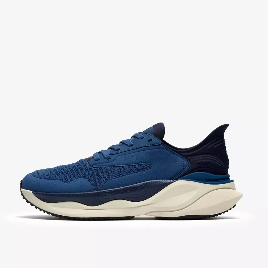 Baskets de marche bleues pour homme Baskets de marche bleues pour homme