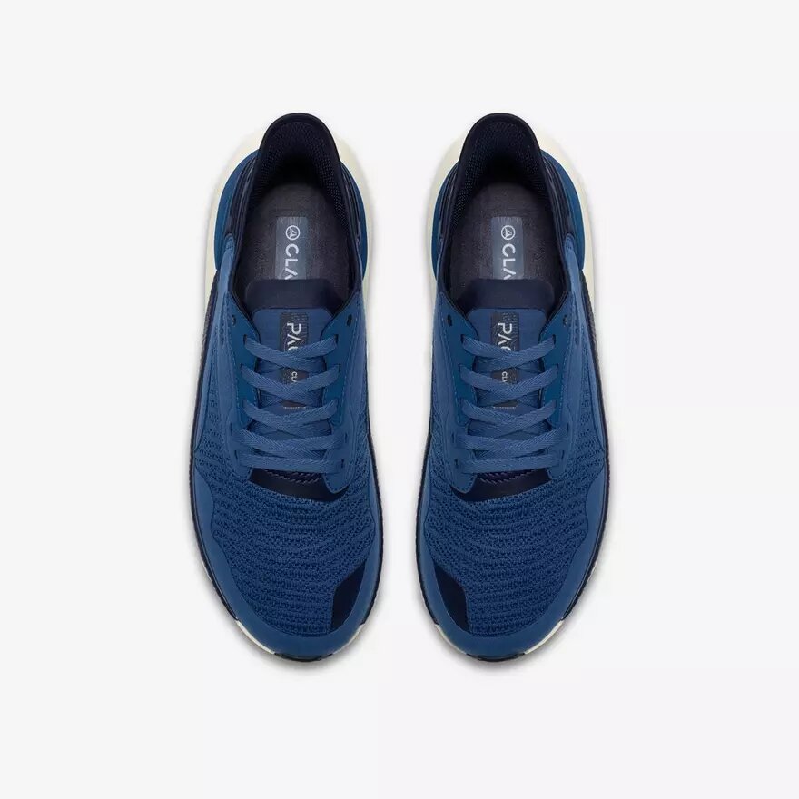 Baskets de marche bleues pour homme Baskets de marche bleues pour homme