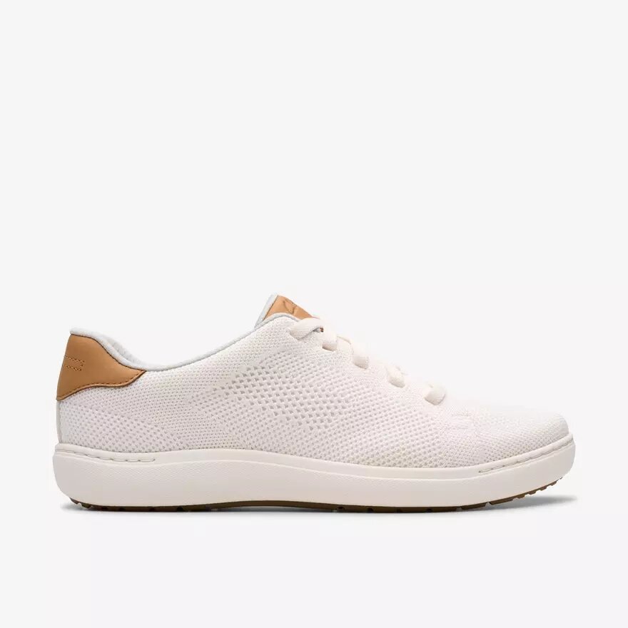 Baskets en tricot blanc Nalle Walk pour femme Chaussures de marche Baskets en tricot blanc Nalle Walk pour femme Chaussures de marche