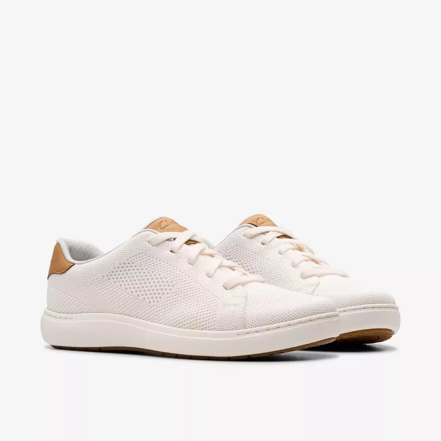 Baskets en tricot blanc Nalle Walk pour femme Chaussures de marche Baskets en tricot blanc Nalle Walk pour femme Chaussures de marche