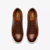 Baskets Goswell Tie en cuir beige pour homme Baskets Goswell Tie en cuir beige pour homme