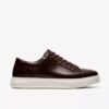 Baskets Goswell Tie en cuir marron pour homme Baskets Goswell Tie en cuir marron pour homme