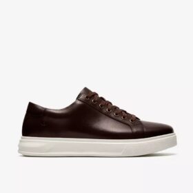baskets goswell tie en cuir marron pour homme 1 280x280 - Baskets Goswell Tie en cuir marron pour homme