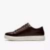 Baskets Goswell Tie en cuir marron pour homme Baskets Goswell Tie en cuir marron pour homme