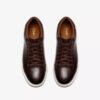 Baskets Goswell Tie en cuir marron pour homme Baskets Goswell Tie en cuir marron pour homme