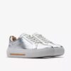 Baskets Hollyhock Walk en cuir argenté pour femme Baskets Hollyhock Walk en cuir argenté pour femme