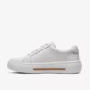 Baskets Hollyrose Zip en cuir blanc pour femme Baskets Hollyrose Zip en cuir blanc pour femme