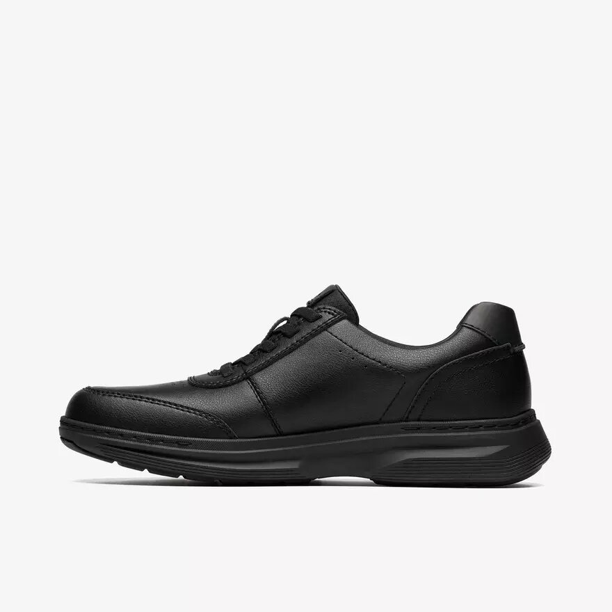 Baskets à lacets Craftwell en cuir noir pour homme | Clark’s Baskets à lacets Craftwell en cuir noir pour homme | Clark’s