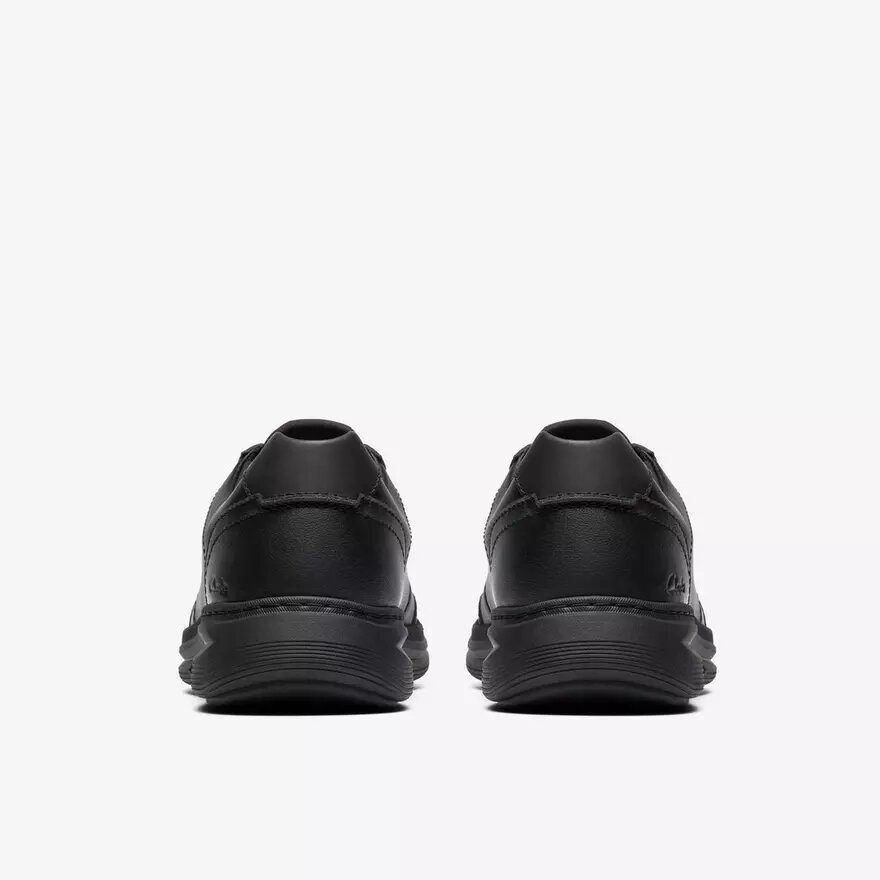 Baskets à lacets Craftwell en cuir noir pour homme | Clark’s Baskets à lacets Craftwell en cuir noir pour homme | Clark’s