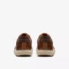 Baskets à lacets Mapstone pour homme en cuir beige