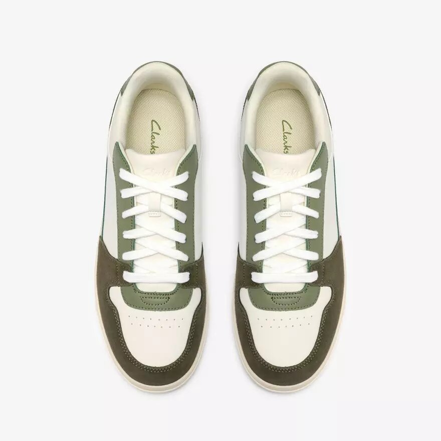 Baskets à lacets Newick pour homme, combinaison de couleurs vertes Baskets à lacets Newick pour homme, combinaison de couleurs vertes