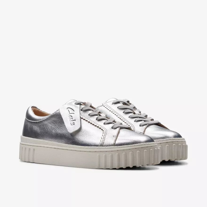 Baskets Mayhill Walk pour femme, couleur argent métallisé, États-Unis Baskets Mayhill Walk pour femme, couleur argent métallisé, États-Unis