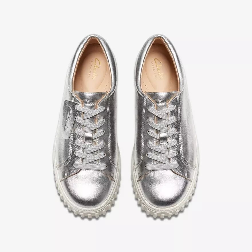 Baskets Mayhill Walk pour femme, couleur argent métallisé, États-Unis Baskets Mayhill Walk pour femme, couleur argent métallisé, États-Unis