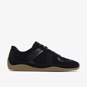 Baskets Meridor Lo en daim noir pour femme