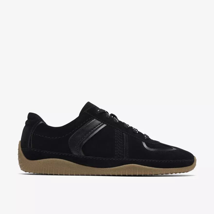 Baskets Meridor Lo en daim noir pour femme Baskets Meridor Lo en daim noir pour femme
