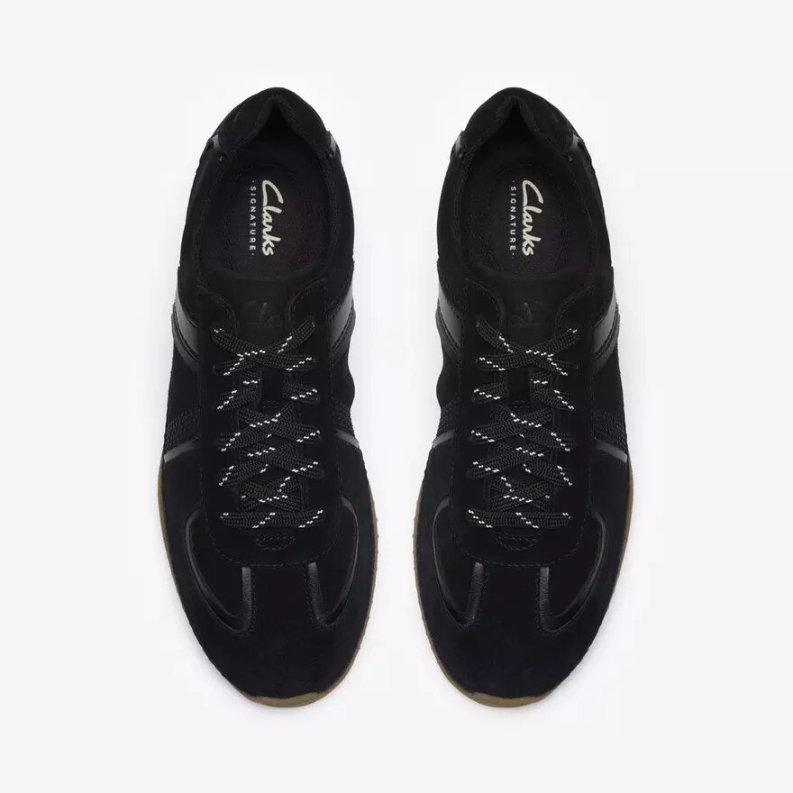 Baskets Meridor Lo en daim noir pour femme Baskets Meridor Lo en daim noir pour femme