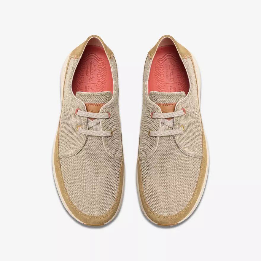 Baskets mixtes Easeway Lace Sand | clarks US Baskets mixtes Easeway Lace Sand | clarks US