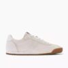 Baskets Moritz Lo2 en daim blanc cassé pour femme