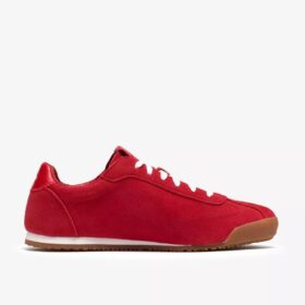 Baskets Moritz Lo2 en daim rouge pour femme