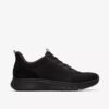 Baskets Motion Trek Lt noires en tricot pour homme