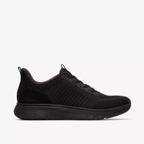 Baskets Motion Trek Lt noires en tricot pour homme