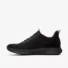 Baskets Motion Trek Lt noires en tricot pour homme