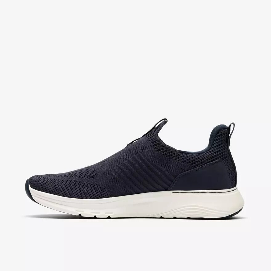 Baskets Motion Trek pour homme en tricot bleu marine Baskets Motion Trek pour homme en tricot bleu marine