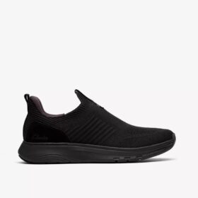 Baskets Motion Trek pour homme en tricot noir
