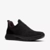 Baskets Motion Trek pour homme en tricot noir