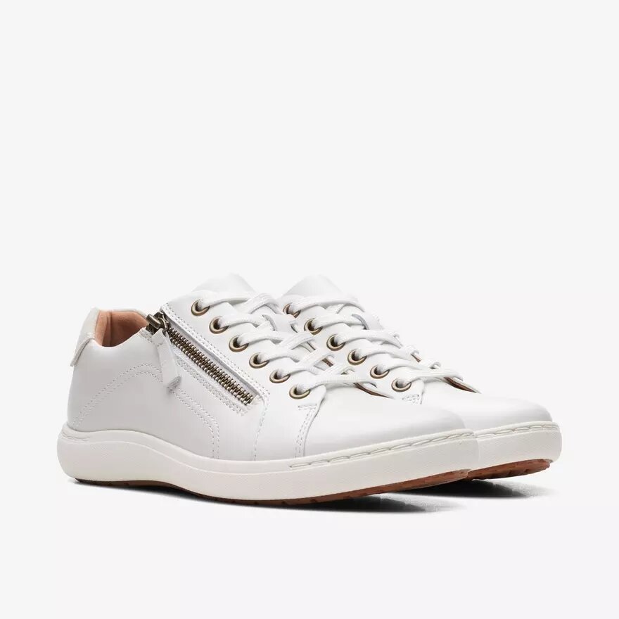 Baskets Nalle Lace en cuir blanc pour femme Baskets Nalle Lace en cuir blanc pour femme