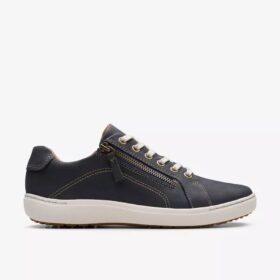 Baskets Nalle Lace en nubuck bleu marine pour femme