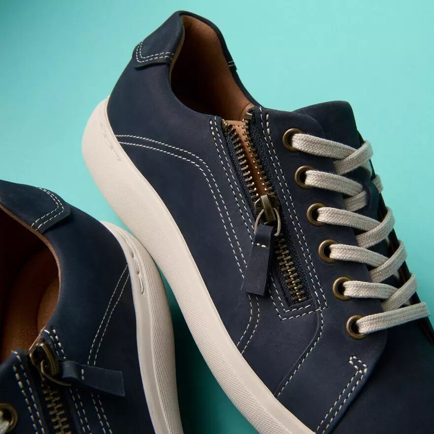 Baskets Nalle Lace en nubuck bleu marine pour femme Baskets Nalle Lace en nubuck bleu marine pour femme