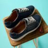 Baskets Nalle Lace en nubuck bleu marine pour femme Baskets Nalle Lace en nubuck bleu marine pour femme